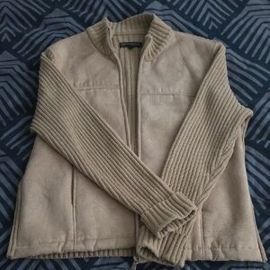 B.C. Clothing Tan Ribbed Jacket